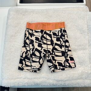 P.E Nation Rockland Bike Short- Abstract Print